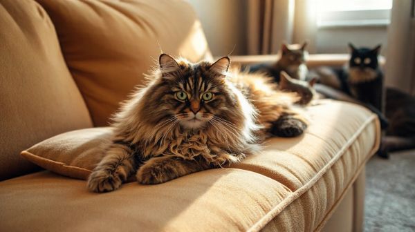 Top choix de coussins résistants pour Maine Coon et chats